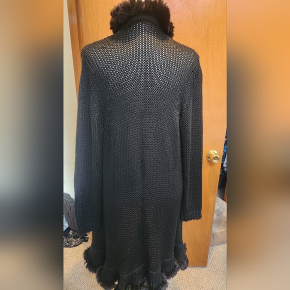 Chicos black long sweater, size 3 - Picture 2 of 3